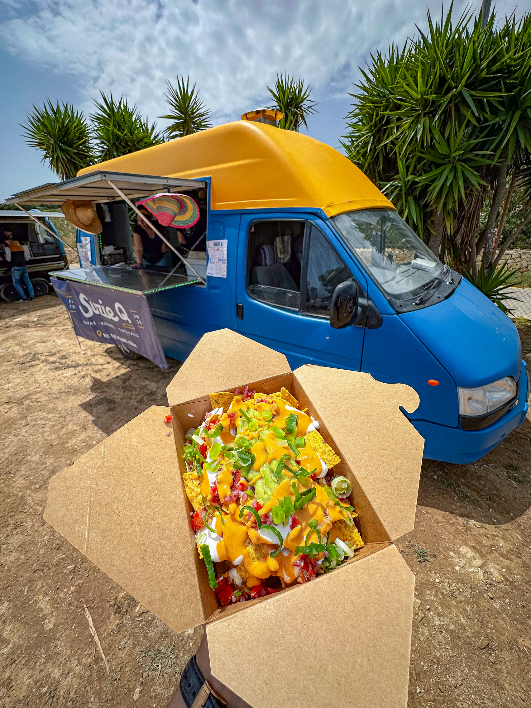 Suzie Q food truck at outdoor event