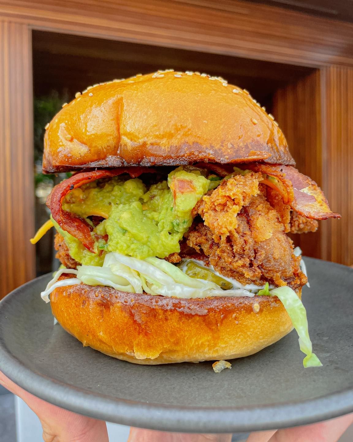 Chicken Bacon Guac Burger